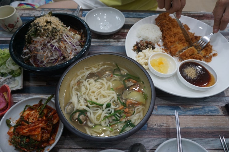  성안동 태양칼국수 울산 칼국수 맛집 깔끔한곳