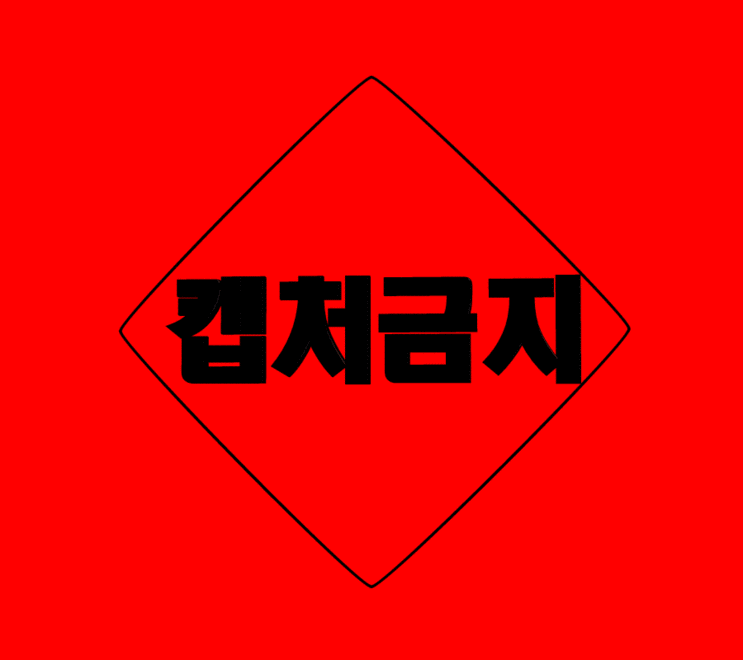  "MarkAny Prevent Capture"복사후 붙이기(Ctrl + v)때 뜨는 캡처금지 메세지