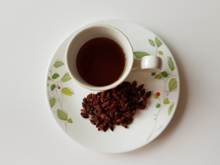  구기자의 효능, 볶은 구기자차 끓이는 법, goji berry(고지베리)
