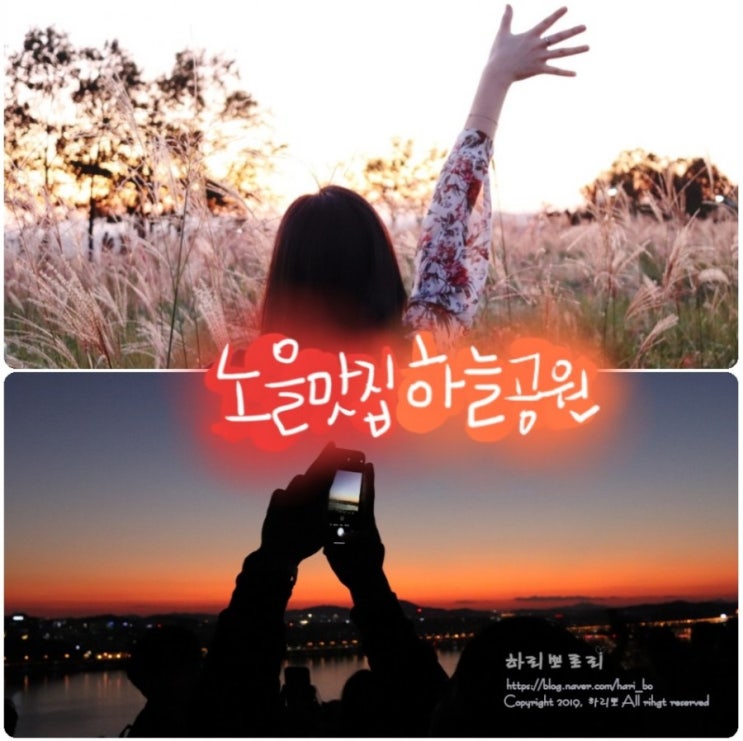  하늘공원 가는 길 : 걷기 & 맹꽁이열차와 시간