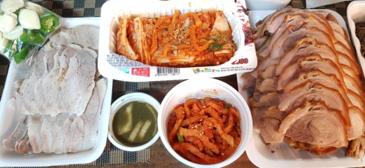 해운대 우동 배달음식 맛집, 장충동왕족발