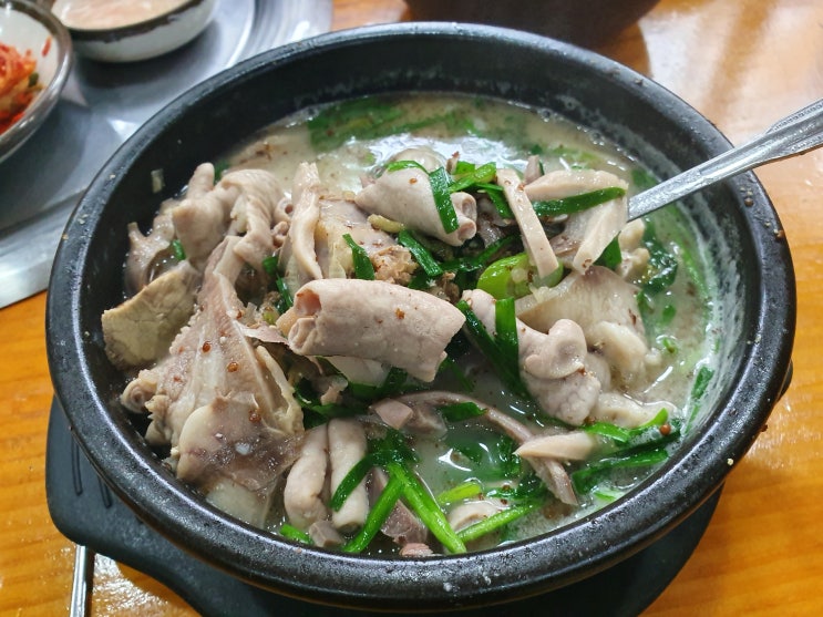  부평 순대국 맛집 서당골토종순대국 곱창 가득한거 좋아하시면 추천!