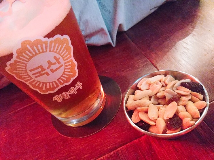  대구 북구 동천로 술집 생활맥주에서 치킨먹방