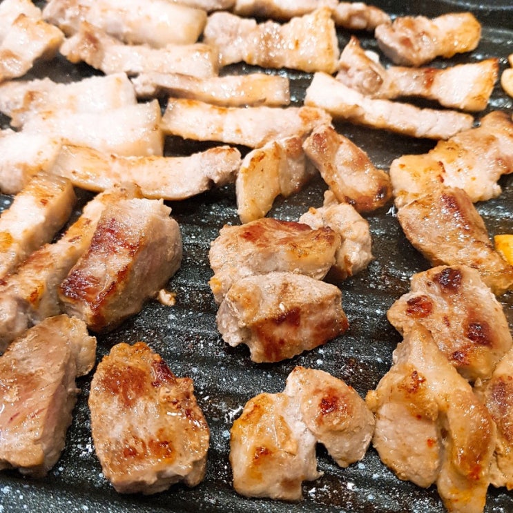  [사당] 서울에서 즐기는 흑돼지 삼겹살 맛집 고을래 이베리코 흑돼지 사당점