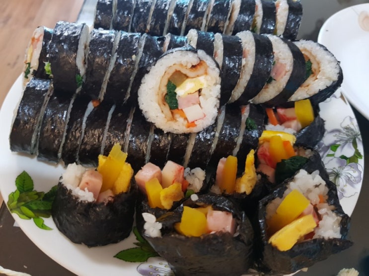  김밥 싸서 소풍가기 좋은날