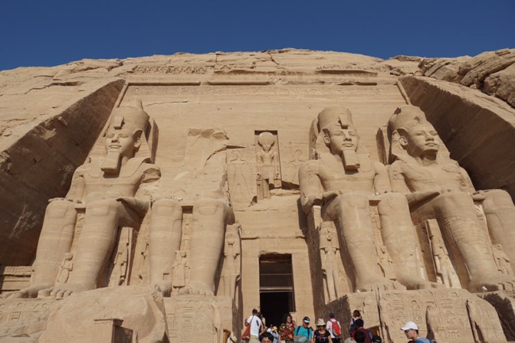 [아이와세계일주 D+499] 이집트 여행 - 아스완에서 아부심벨 투어, 나일강 크루즈(Nile Quest) 첫날, 콤옴보 신전