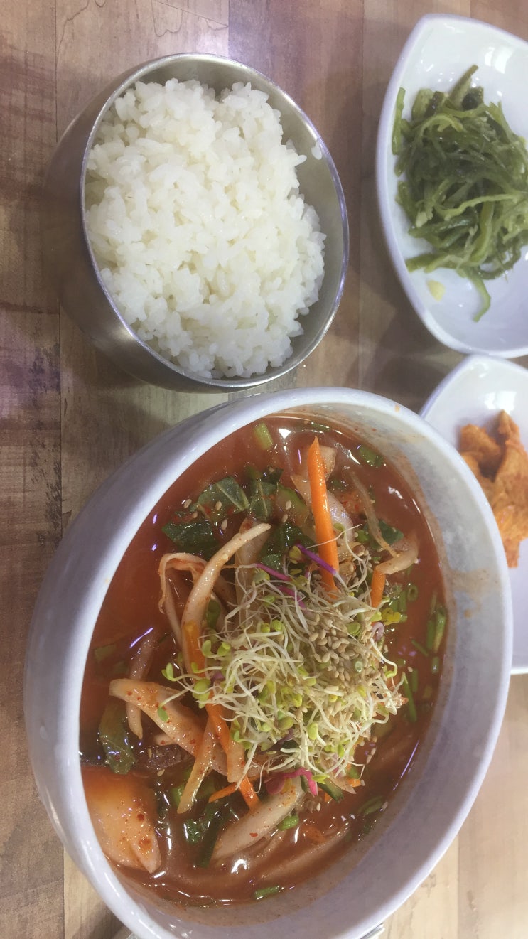  제주도 동문시장 유신횟집 자리물회