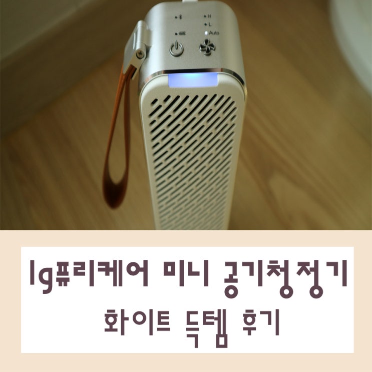  lg퓨리케어 미니 공기청정기 드디어득템