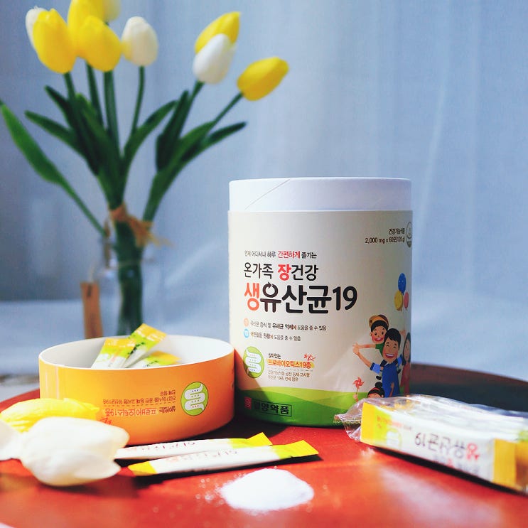  온가족 장건강을 위한 유산균 일양 생유산균으로 바꿨어요.
