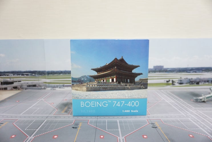  대한항공 B747-400 노멀도장 (HL7460) 1:400 피닉스 다이캐스트 리뷰