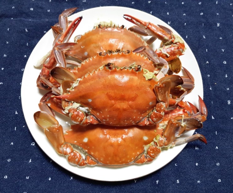  꽃게찌는법 / 제철 꽃게 손질법 / 꽃게 육수 라면으로 마무리