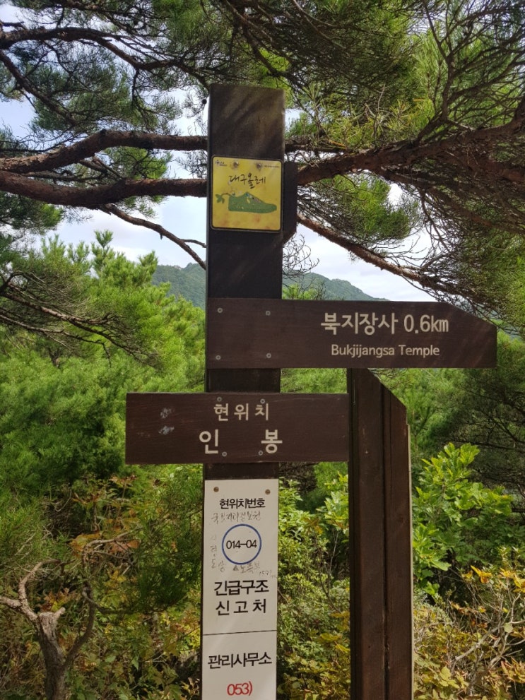  팔공산 둘레길//인봉~~