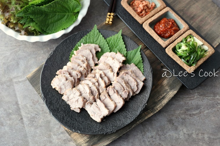  10분 보쌈 압력솥보쌈 삶는법