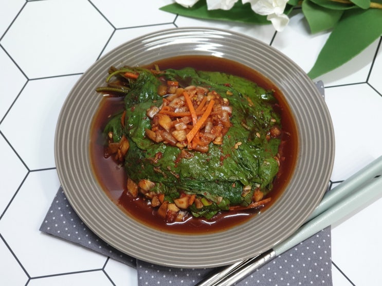  깻잎김치 만드는 법 보관이 쉬운 깻잎양념 황금레시피