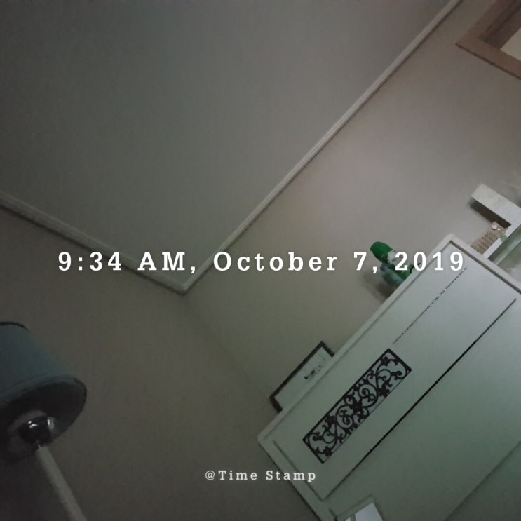  191007 휴식하는 날