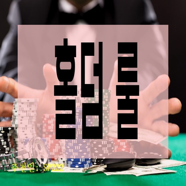  홀덤룰 /간단하게 설명해드려요 / 누구나 쉽게 하자