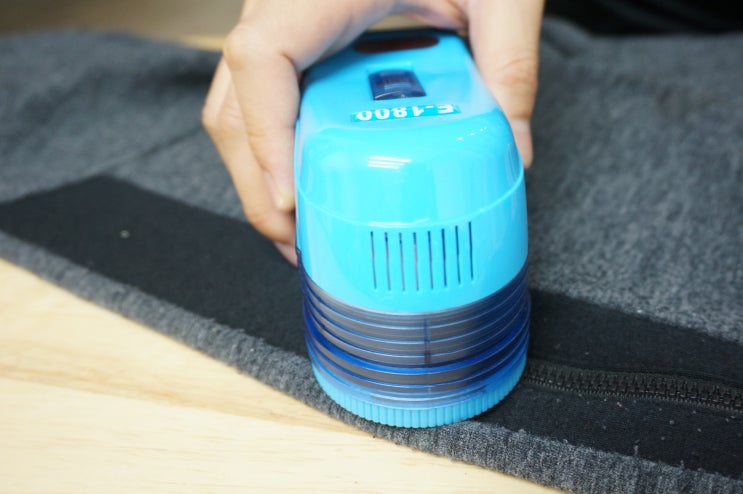  보풀제거기 퓨어온 보풀제거방법 너무쉬워