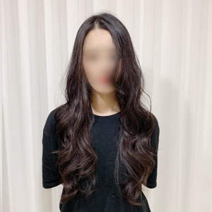  긴머리 그레이스펌 층 하나로 새로워져