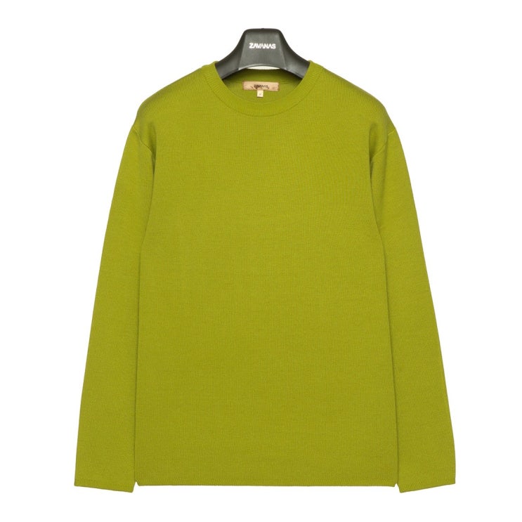  자바나스 19 F/W 기본 라운드넥 울 니트