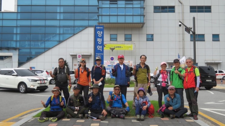  양평물소리길 4코스 버드나무나루께길 - 남한강 물길