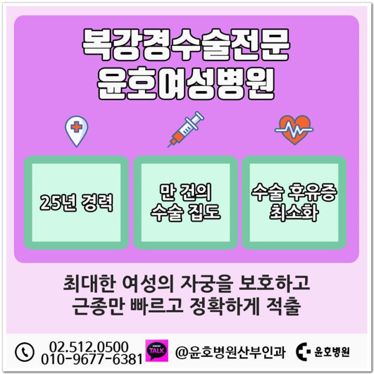  자궁 물혹 증상 나타나게되면