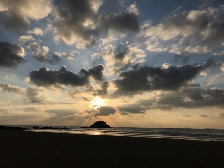  서해안 노을