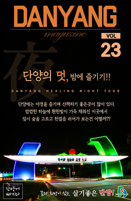  밤에도 예쁜 단양 야경 명소 추천