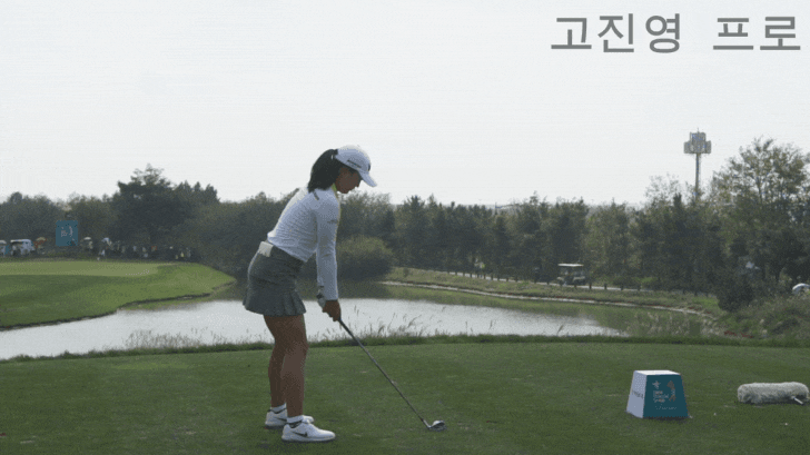  KLPGA 아이언/유틸리티클럽 티샷 영상 및 움짤-하나금융그룹 챔피언십 2R