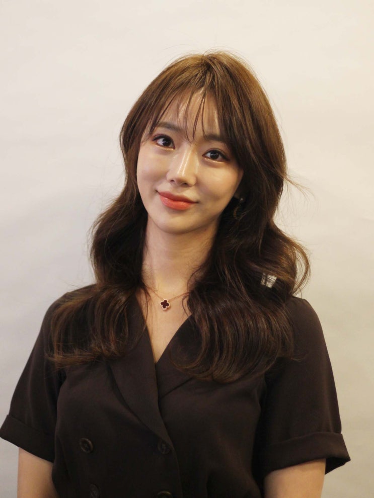  긴머리레인펌으로 풍성한스타일 을지로입구 미용실에서 자신감상승