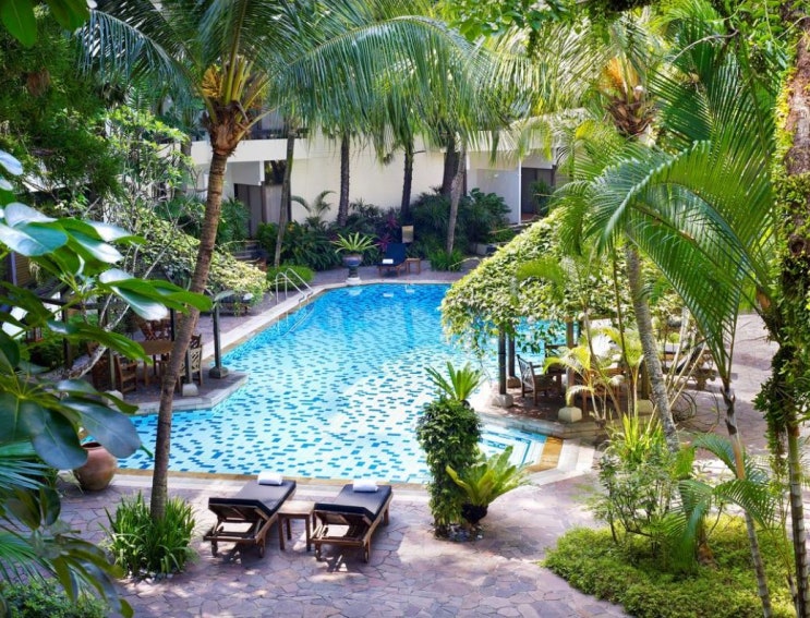 싱가포르 자유여행, 애프터눈티가 유명한 &lt;굿우드 파크 호텔&gt;