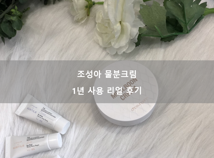 조성아 물분크림 홈쇼핑구매 후 1년 사용 후기