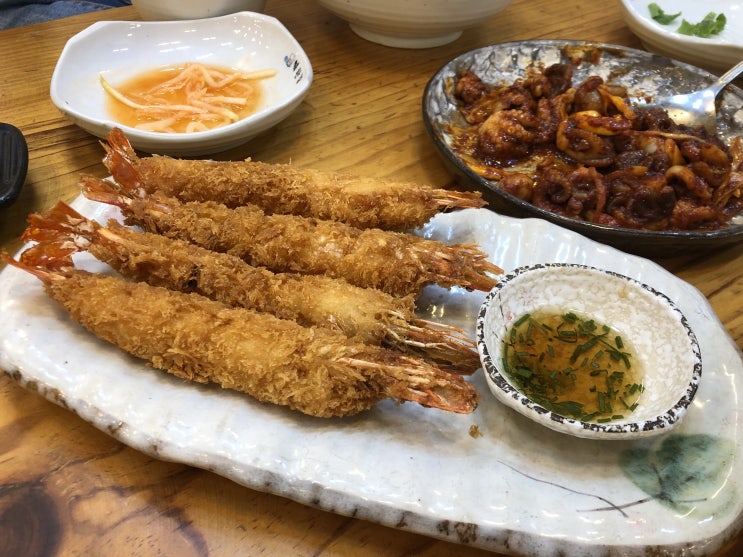[인생맛집] 강화 쭈꾸미+새우튀김 맛집 '북한강' 재방문의사1000% - 위치, 운영시간, 직접 먹어본 후기