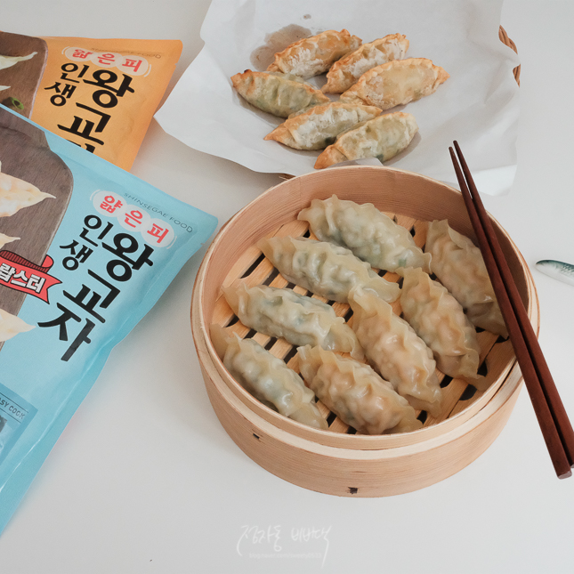  올반 얇은피만두 랍스터가 대존맛!