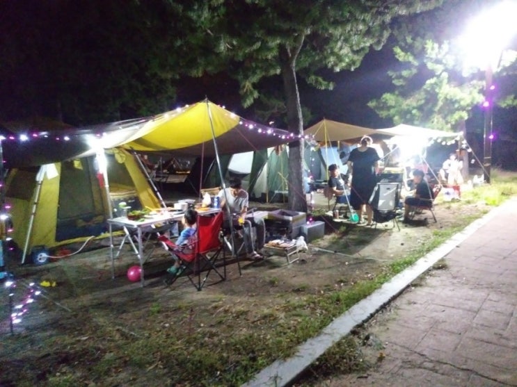  남해 상주은모래비치 가족 캠핑 여행 