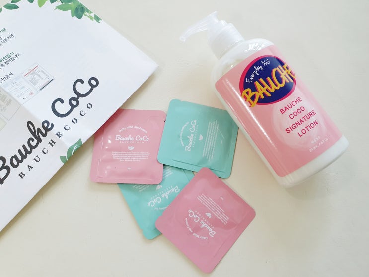  아토피로션 추천해요 Bauche coco 건조증 아기로션