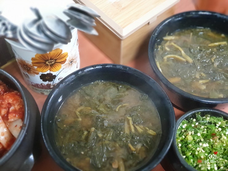  종로 맛집 홍천막장 시래기국밥 - 맛있는 녀석들 엄마의 밥상 시래깃국 : 막장으로 조리해 더 구수한 3500원 시래기국밥