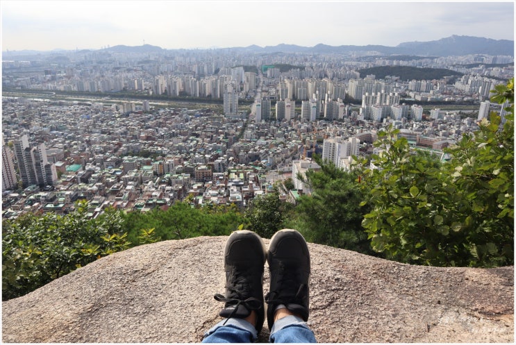  용마산 정상 용마봉까지 오르는 등산코스