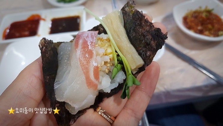  수동상회 :  제철회가 맛있는 횟집. 바가지없는 집 가락시장회센터