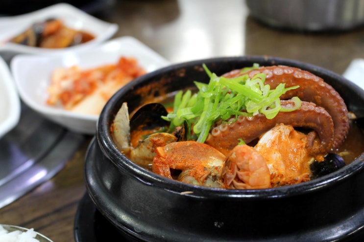  제주도공항근처맛집 국물시원한 해물탕 여기네!