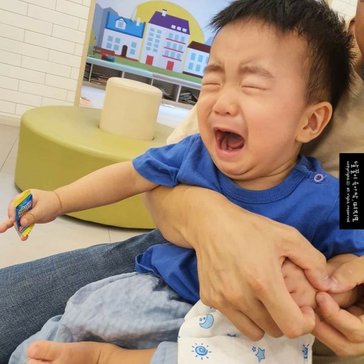  돌아기 B형간염 항체검사, 너무 아팠지?