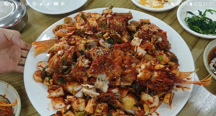  제주 구좌읍 송당 현지인맛집/으뜨미 우럭탕수 우럭조림 정식