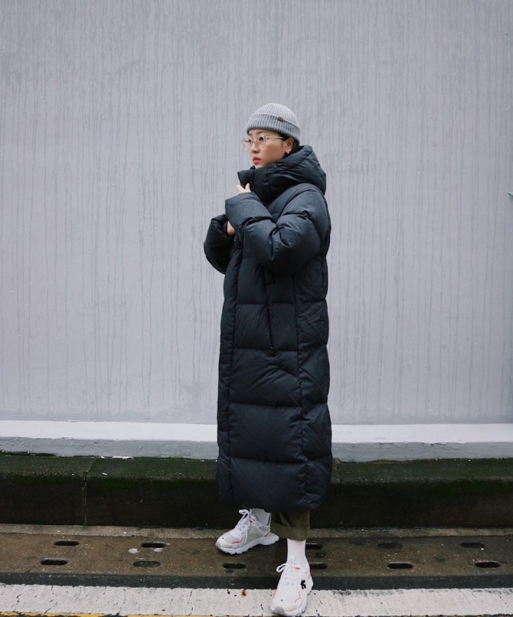  쟄조 데일리룩/ DESCENTE 데상트 캐논구스다운 ! 2019 신상롱패딩추천