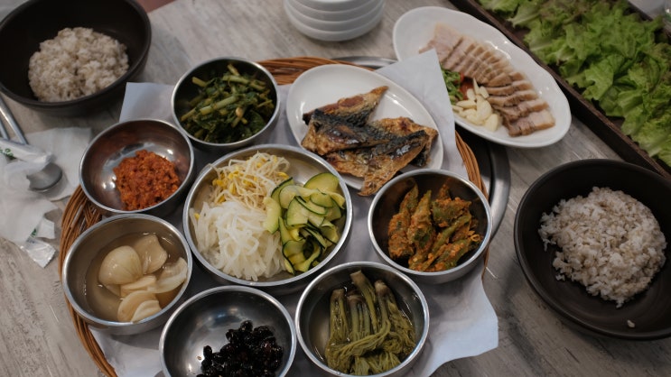  충남 예산 맛집, 카페 / 예당 소쿠리 밥상, 예당로 커피