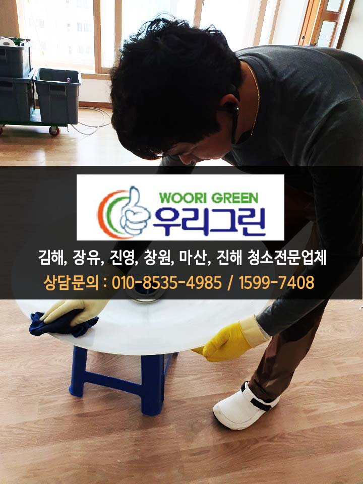  [김해장유입주청소] 김해장유팔판푸르지오 / 우리그린