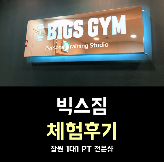  창원pt 전문 빅스짐 체험후기