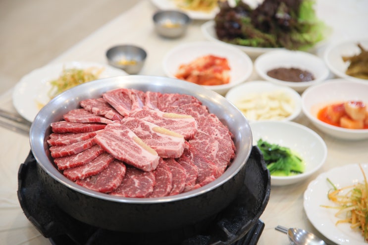 대관령한우맛집 대박식당 맛있어요 !