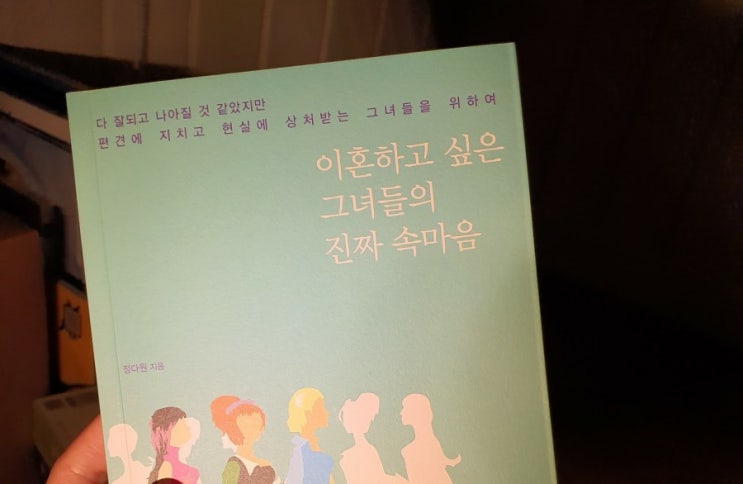  이혼하고 싶은 그녀들의 진짜 속마음 - 정다원지음