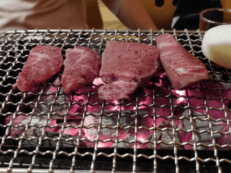  풍암동 맛집 투뿔소 개인화로에 소고기에 소주한잔!