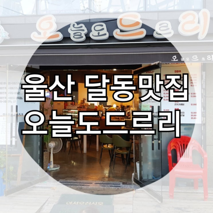  울산 달동 맛집 오늘도드르리 온가족이 즐기는 전기구이 통닭