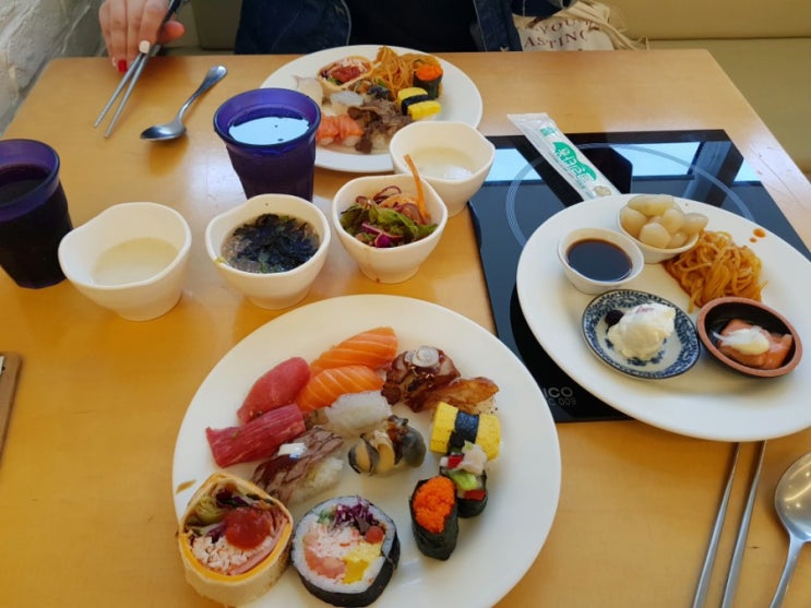  10년째 단골 부평 존맛탱 맛집 초밥,스시 뷔페 올리올리